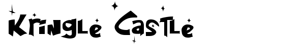 Kringle Castle font preview